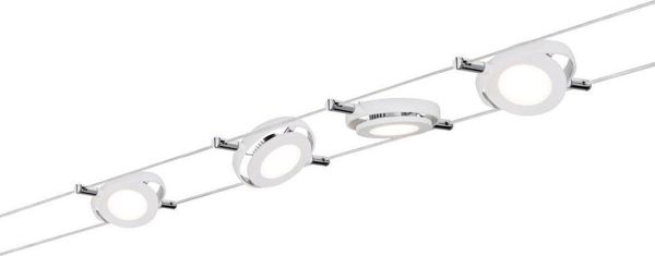 Σύστημα Paulmann linkowy BLE RoundMac 4x4W Λευκό Ματ 230V/12VA DC 36VA ρύθμιση θερμοκρασίας