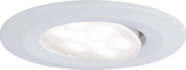Paulmann Calla IP65 ρυθμιζόμενο κινούμενο LED 560lm 4000K 6,5W 230V Λευκό Ματ
