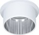 Paulmann Ενσωματωμένο φωτιστικό Gil Coin 3StepDim σταθερό LED 1x6W 2700K 230V λευκό ματ/σιδερένιο αλουμίνιο