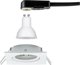 Paulmann Ενσωματωμένο φωτιστικό NOVA LED DIM ρυθμιζόμενο GU10 6.5W 460lm 84x84mm 2700K IP23 230V λευκό ματ