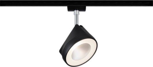 Paulmann Σύστημα URail Spot Arena max. 15W Μαύρο Ματ/Χρώμιο 230V Μεταλλικό με δυνατότητα ρύθμισης φωτεινότητας