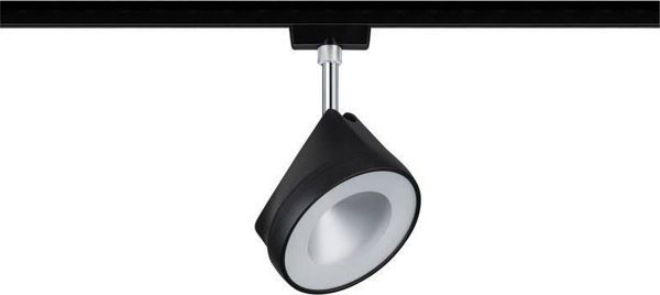Paulmann Σύστημα URail Spot Arena max. 15W Μαύρο Ματ/Χρώμιο 230V Μεταλλικό με δυνατότητα ρύθμισης φωτεινότητας