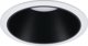 Paulmann Ενσωματωμένο φωτιστικό Cole GU10 max. 10W λευκό / μαύρο ματ