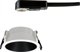 Paulmann Ενσωματωμένο φωτιστικό Cole GU10 max. 10W λευκό / μαύρο ματ