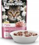 Pawsome Pawsome Adult Light Pute - γαλοπούλα φακελάκι 85g