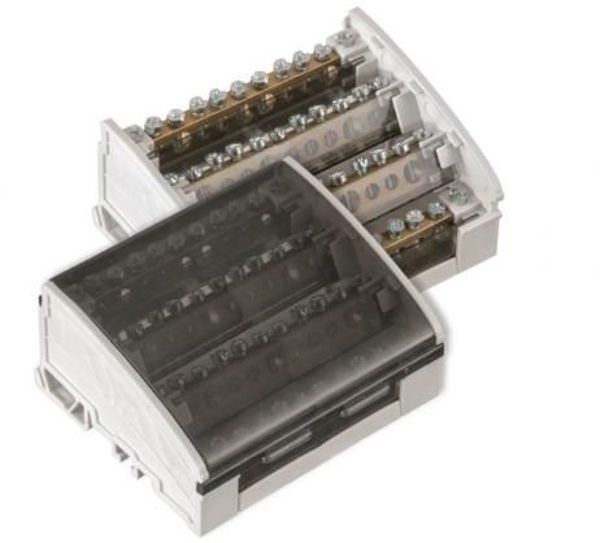 Pawbol Μπλοκ διανομής 125A 500V 4P 11-ακροδεκτών (E.4077)