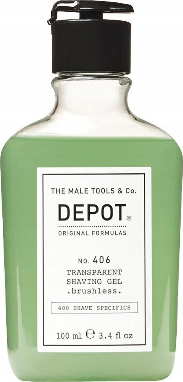 Τζελ Ξυρίσματος Payot Depot, 400 Shave Specifics No. 406, Μενθόλη, Μαλακτικό και Αναζωογονητικό, 100 ml Για Άνδρες