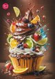 Παζλ CherryPazzi Crazy Cake 500 τμχ.
