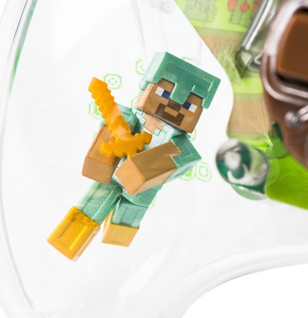 PDP SWITCH Ασύρματο Χειριστήριο REALMz Minecraft Steve Forest Biome