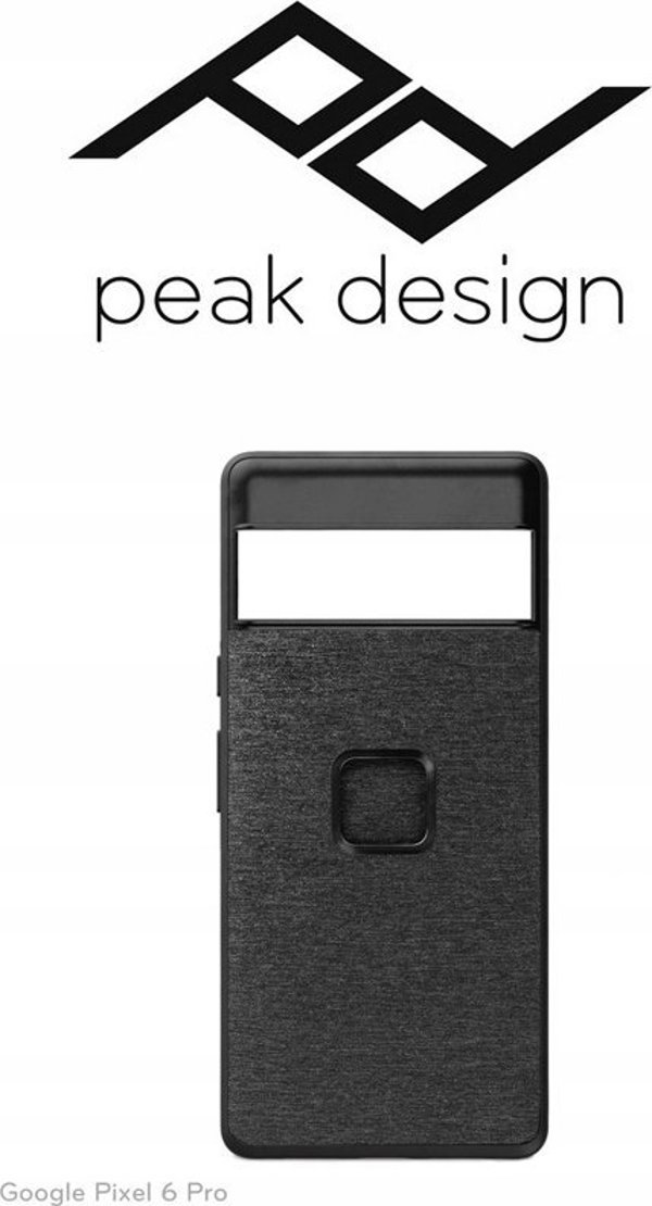 Peak Design Peak Design Ύφασμα καθημερινής θήκης για φορητές συσκευές Google Pixel 6 Pro - Graphite 11267396 818373023454