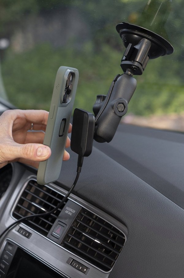 Peak Design Peak Design Mobile 1" Ball Adapter Charging - 1" Προσαρμογέας Μπάλας με Φόρτιση - Μαύρο
