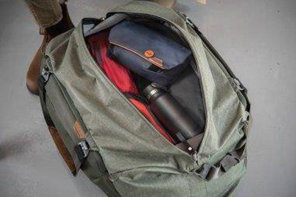 Peak Design Ταξιδιωτική Τσάντα Peak Design Travel Duffel 65L Sage λαδί