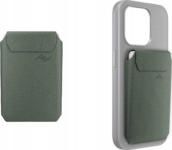 Peak Design Peak Design Mobile Wallet Slim - Μαγνητικό Πορτοφόλι Λεπτό Για Τηλέφωνο - Γκριζοπράσινο