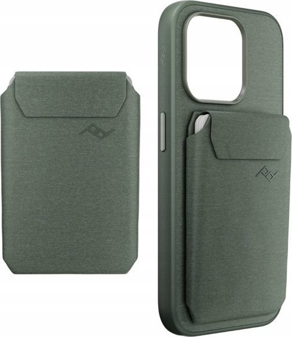 Peak Design Peak Design Mobile Wallet Slim - Μαγνητικό Πορτοφόλι Λεπτό Για Τηλέφωνο - Γκριζοπράσινο