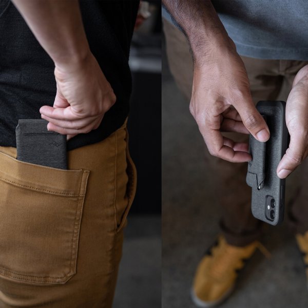 Peak Design Peak Design Mobile Wallet Slim - Μαγνητικό Πορτοφόλι Λεπτό Για Τηλέφωνο - Γκριζοπράσινο