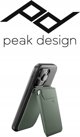 Peak Design Mobile Wallet Stand - Μαγνητικό Πορτοφόλι Για Τηλέφωνο / Βάση - Γκριζοπράσινο