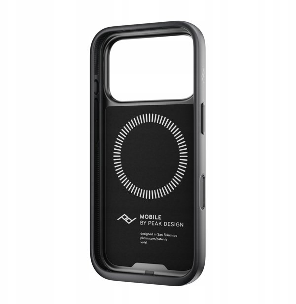 Peak Design Mobile Everyday Clarino Loop Case iPhone 17 Pro Black - μαύρο