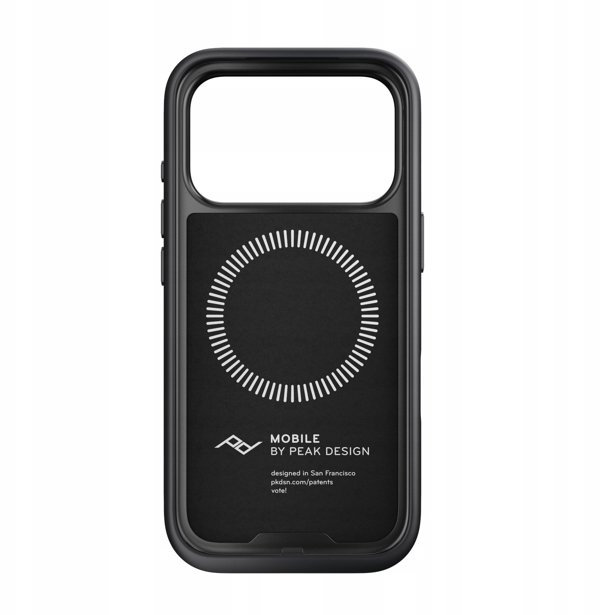 Peak Design Mobile Everyday Clarino Loop Case iPhone 17 Pro Black - μαύρο