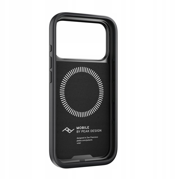 Peak Design Mobile Everyday Clarino Loop Case iPhone 17 Pro Black - μαύρο