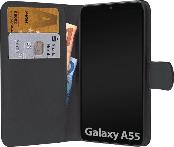 Κλασική Θήκη Βιβλίου PEDEA για Samsung Galaxy A55 5G, μαύρο