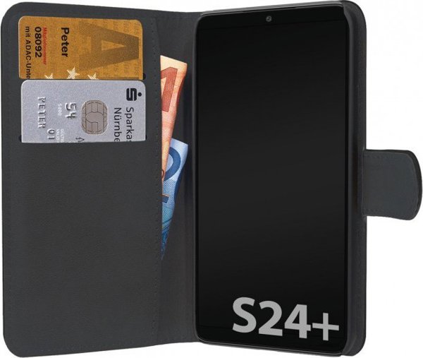 Κλασική Θήκη Βιβλίου PEDEA για Samsung Galaxy S24+ 5G, μαύρο