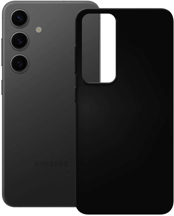 PEDEA Μαλακή Θήκη TPU για Samsung Galaxy S25 5G, μαύρο