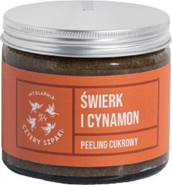 Peeling ζάχαρης Έλατο και Κανέλα 250ml