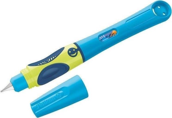 Pelikan Πένα Griffix Blue, Ανοξείδωτη Μύτη, Εργονομική Λαβή για Μαθητές, Μπλε