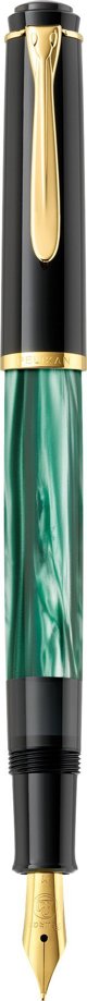 Pelikan Pelikan 994103 στυλό με ενσωματωμένο σύστημα πλήρωσης Μαύρο, Χρυσό, Πράσινο, Μαρμάρινο χρώμα 1 τεμ.