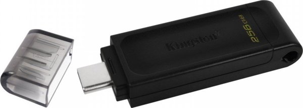 Kingston DataTraveler 70 256GB USB 3.2 Stick Black (DT70/256GB) (KINDT70-256GB)