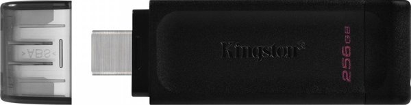 Kingston DataTraveler 70 256GB USB 3.2 Stick Black (DT70/256GB) (KINDT70-256GB)