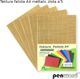 Penword Κοντέρ Ονέ 5902557423927 Καρπών Χαρτόνι A4 Μεταλλικό Χρυσό 5 Τεμάχια //low confidence