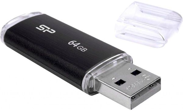 Silicon Power Ultima U02 pendrive, 64 GB (SP064GBUF2U02V1K)