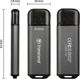 Transcend JetFlash 920 USB Flash Drive, 512GB, Ταχύτητα Ανάγνωσης 420MB/s, Αλουμίνιο, Γκρι