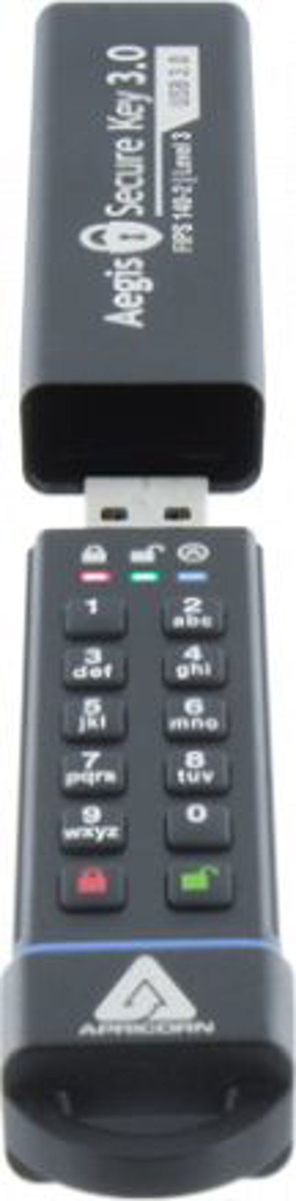 Pendrive Apricorn Aegis Secure Key 3.0, 120 GB  (ASK3-120GB)