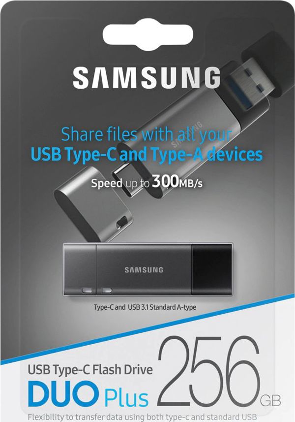 Pendrive Samsung DUO Plus 2020, 256 GB  (MUF-256DB/APC)