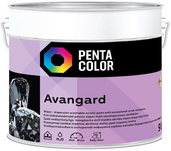 Pentacolor DISPERSIVE PAINT AVANGARD (WHITE