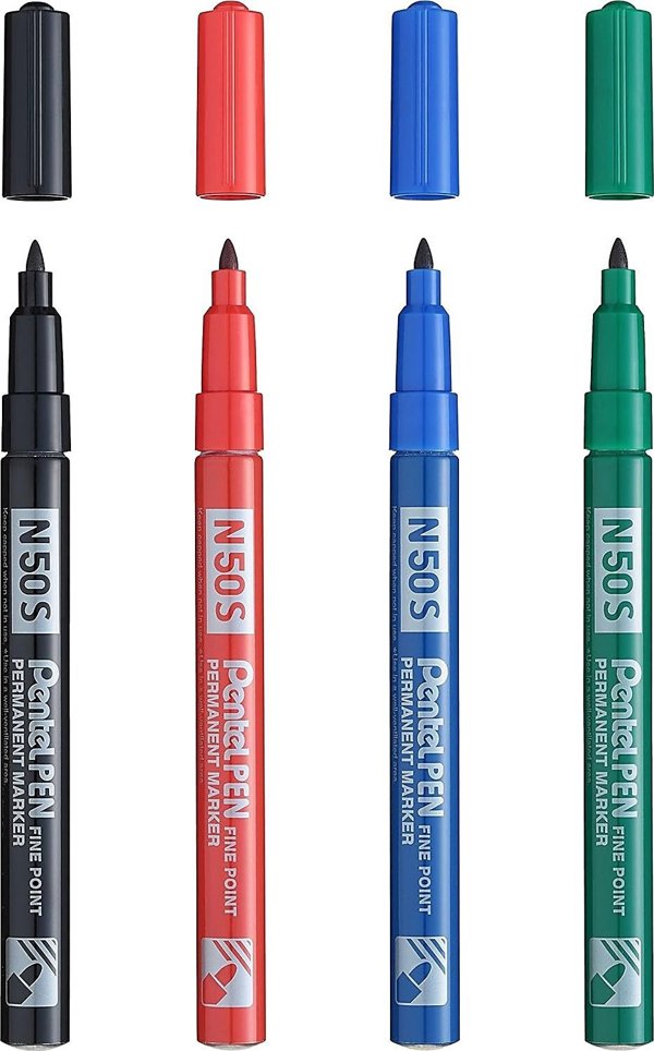 Μαρκαδόρος μόνιμος Pentel Pen N50S πράσινος, ΠΡΑΣΙΝΟΣ