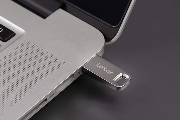Lexar JumpDrive M45 pendrive, 128 GB (LJDM45-128ABSL)