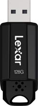 Lexar JumpDrive S80 USB 3.1 Flash Drive 128GB, Ταχύτητα 150MB/s, Μαύρο
