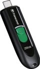 Transcend JetFlash 790C USB Flash Drive, 256GB, USB 3.2 Gen 1, Type-C, Αναδιπλούμενο, Μαύρο