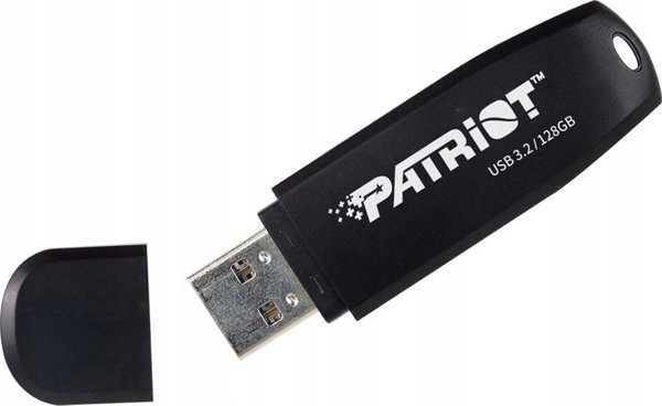Pendrive Patriot Patriot Core 128GB Type A USB 3.2 80MB/s μαύρο