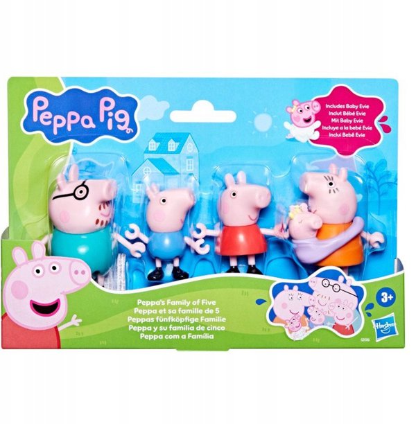 Πακέτο 5 τεμαχίων Peppa Pig Family