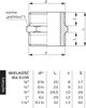 Perfexim Ορειχάλκινος νίπελ GZ 1/2" (07-205-0150-000)