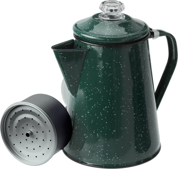 GSI Outdoors Percolator 8 Cup - Καφετιέρα Εκχύλισης για Κάμπινγκ, Πράσινο