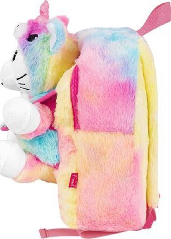Σακίδιο Perletti PERLETTI με αφαιρούμενο λούτρινο Kawaii Unicorn, 13089