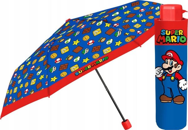 Ομπρέλα Mini Super Mario 50/8, 75059 Perletti
