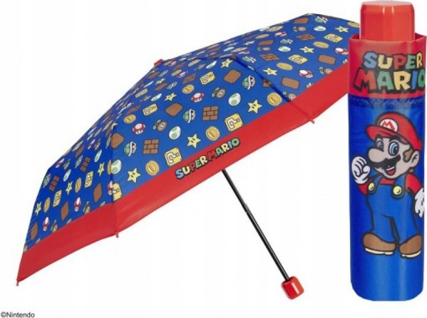 Ομπρέλα Mini Super Mario 50/8, 75059 Perletti