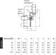 Perfexim Ορειχάλκινη γωνιακή σύνδεση με o-ring 1/2" (07-148-0150-000)