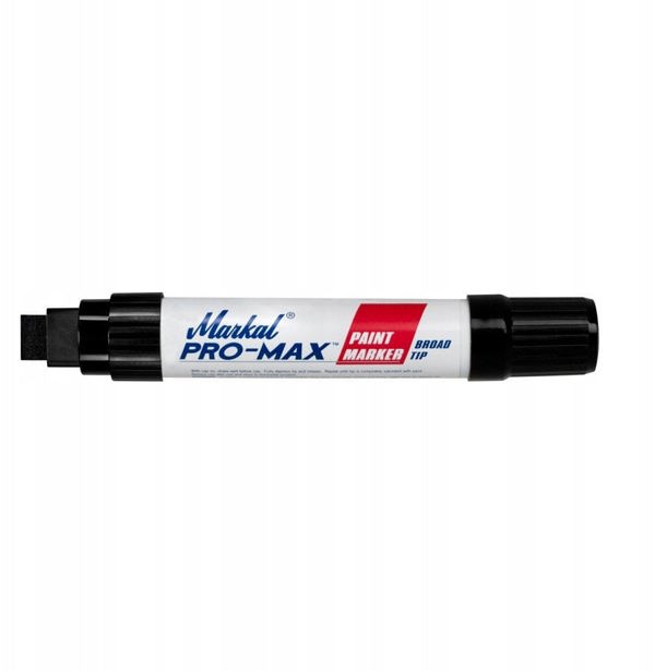 Μαρκαδόρος μόνιμης γραφής PRO MAX, μαύρος
